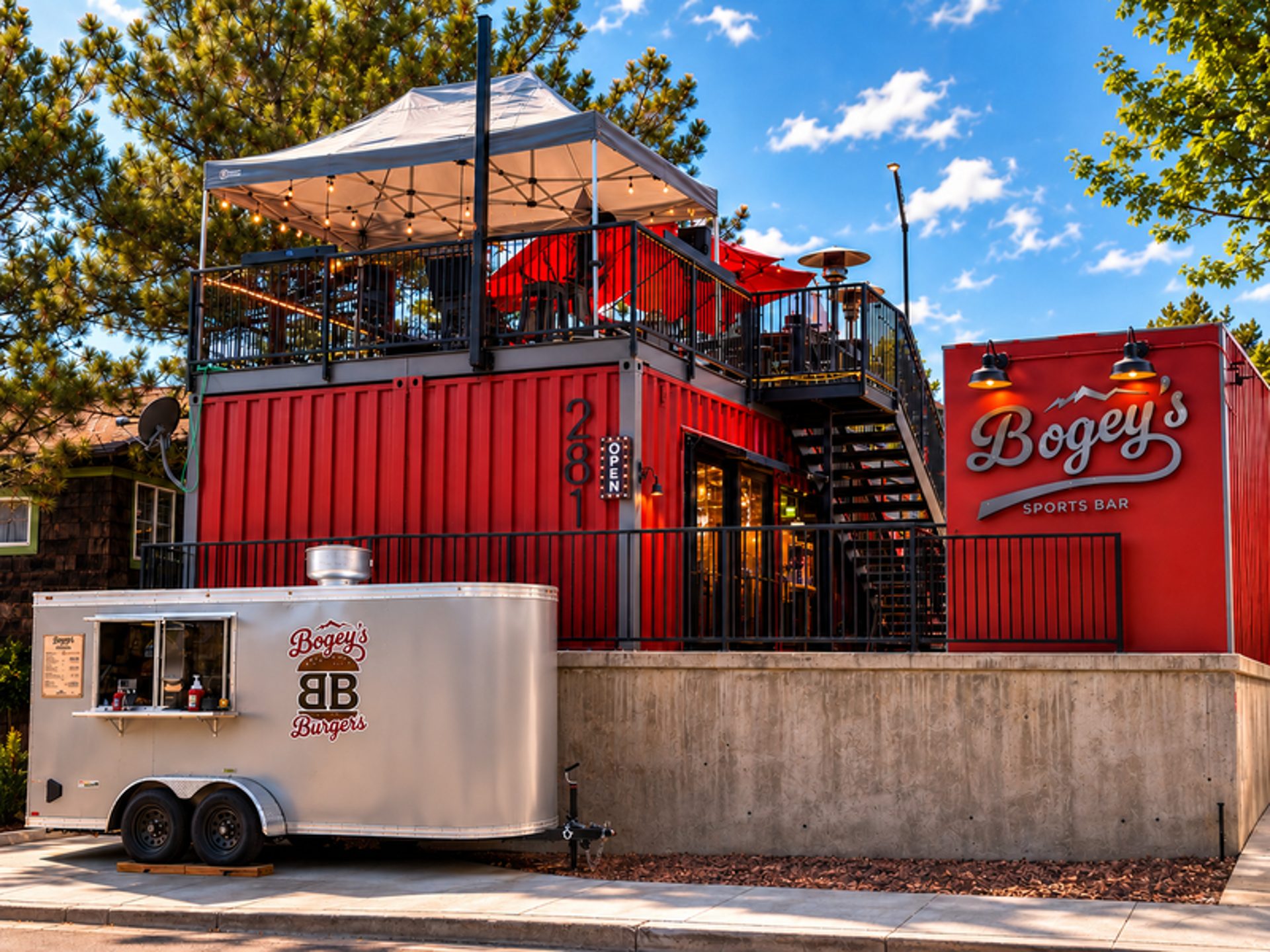 Welcome to Bogey's Sports Bar