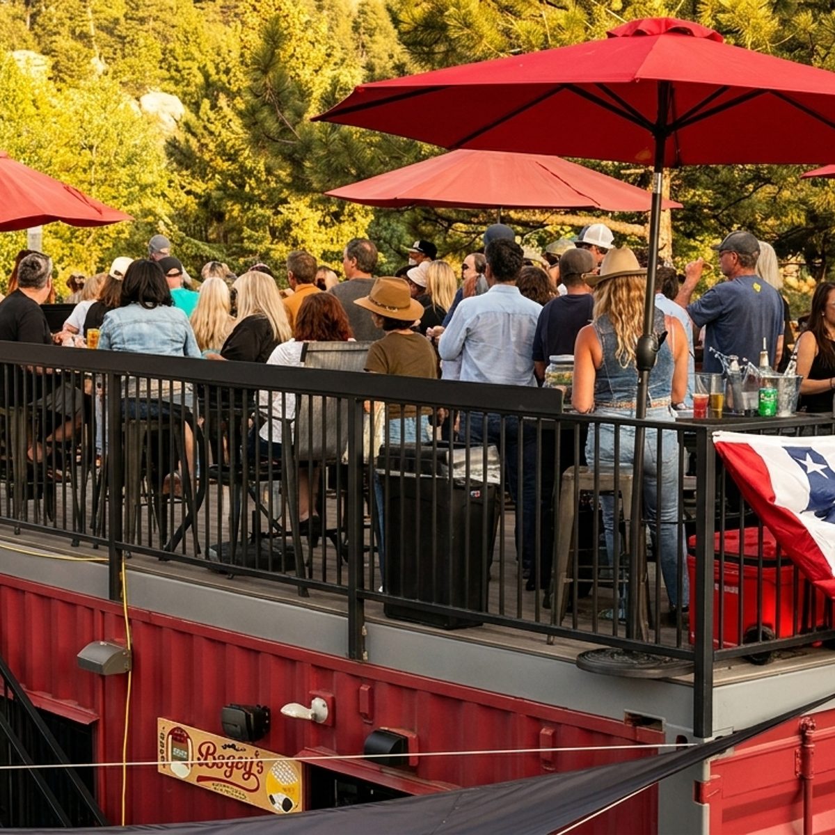 Estes Park's only rooftop sports bar