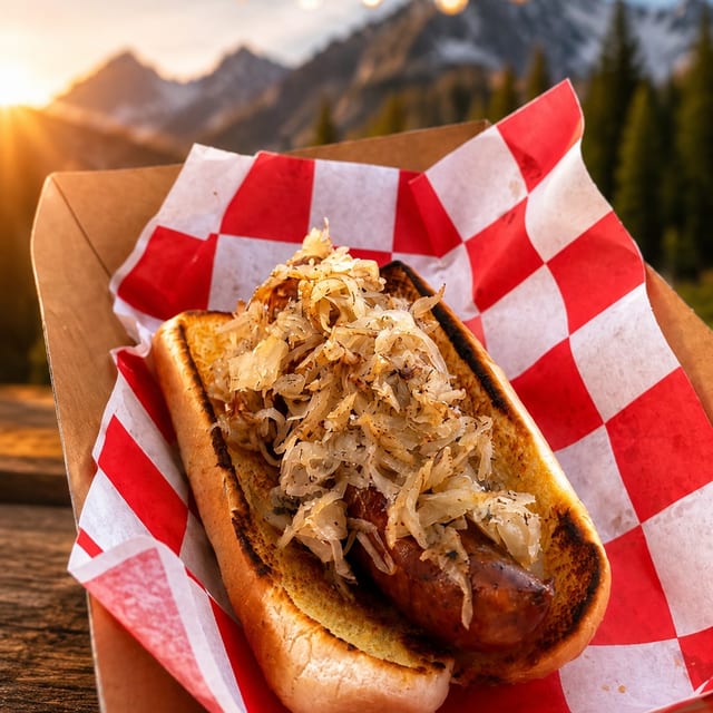 Elk Jalapeño Cheddar Brat.
