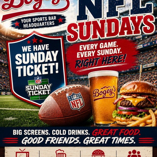 NFL Sunday Ticket Here!