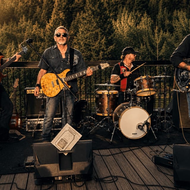 Parish Heights Band live on our rooftop!