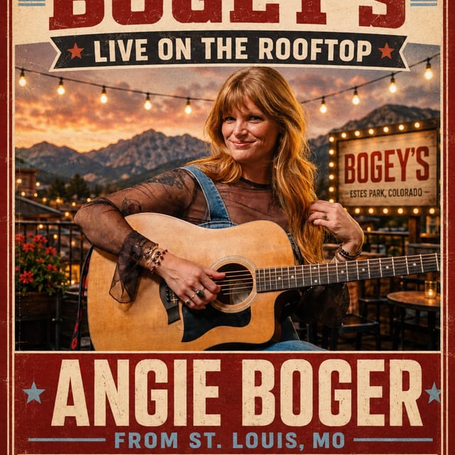 Angie Boger live on our Rooftop